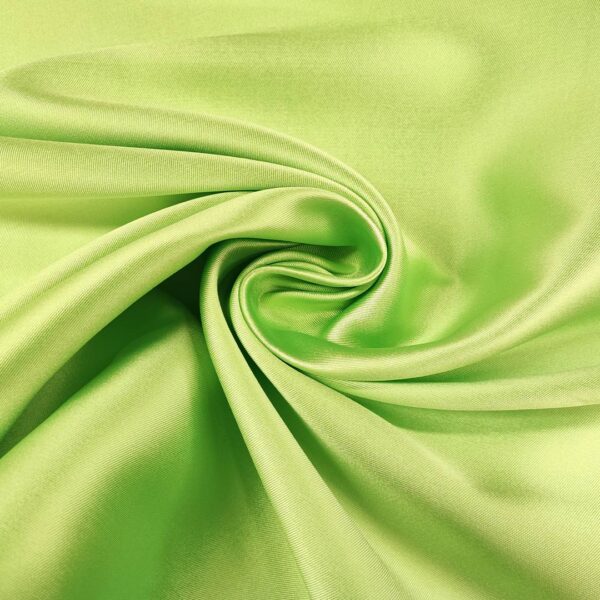Tessuto Mikado tinta unita verde acido