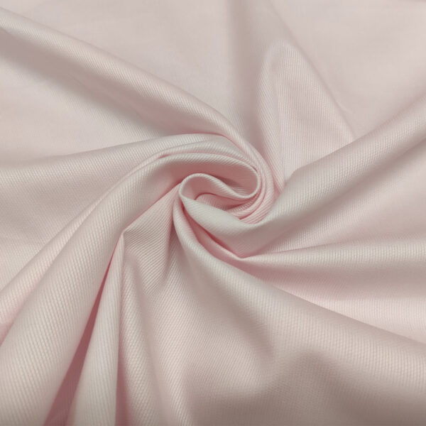 Tessuto Millerighe di cotone tinta unita rosa