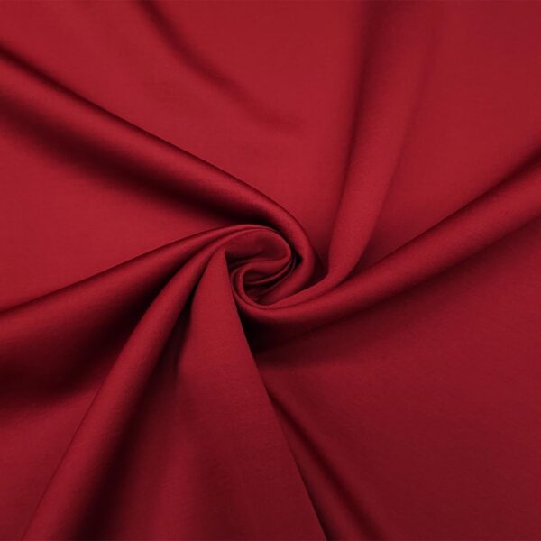 Tessuto Neoprene doppiato bordeaux - grigio