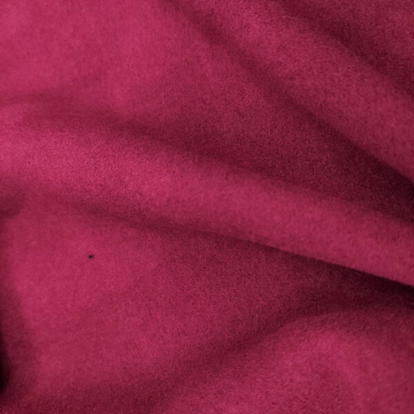 Tessuto per cappotto Panno tinta unita borgogna