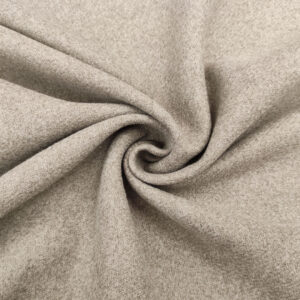 Tessuto per cappotto Panno tinta unita grigio