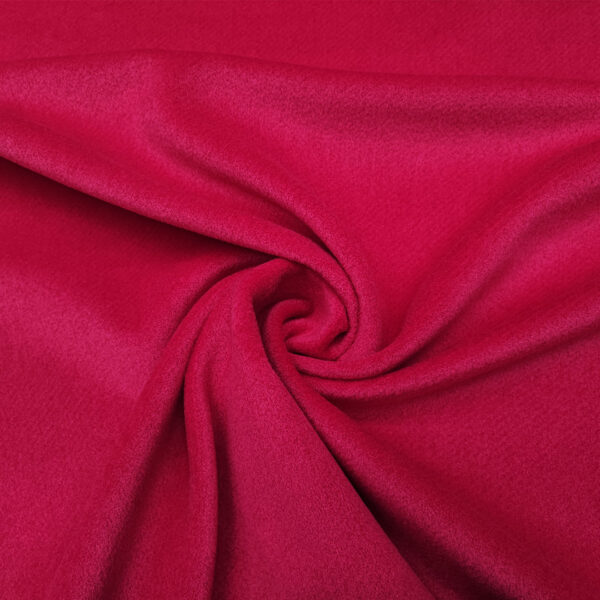 Tessuto per cappotto tinta unita fucsia