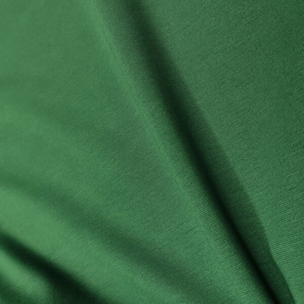 Tessuto Punto Milano tinta unita verde abete