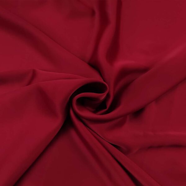 Tessuto Satin tinta unita rosso scuro