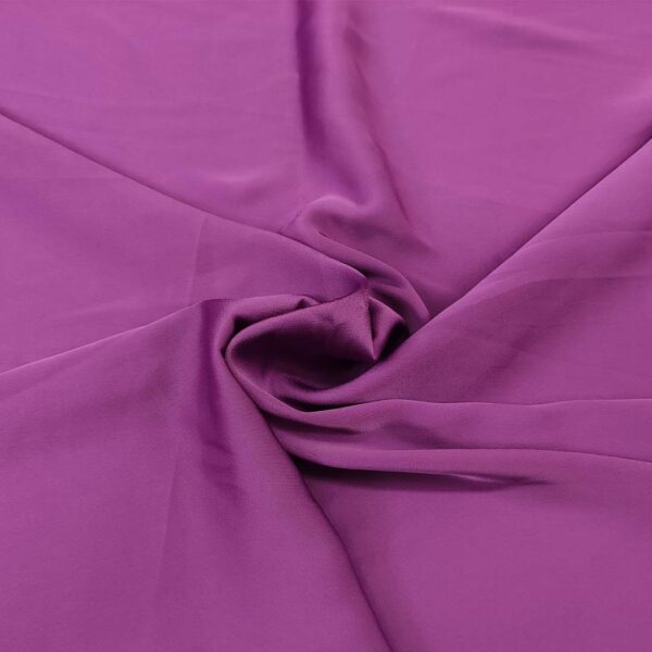 Tessuto Satin leggero elasticizzato tinta unita orchidea