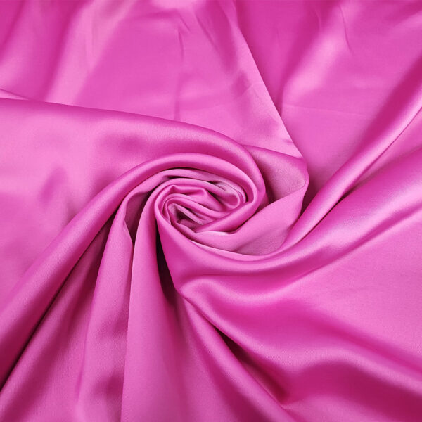 Tessuto Satin tinta unita fucsia