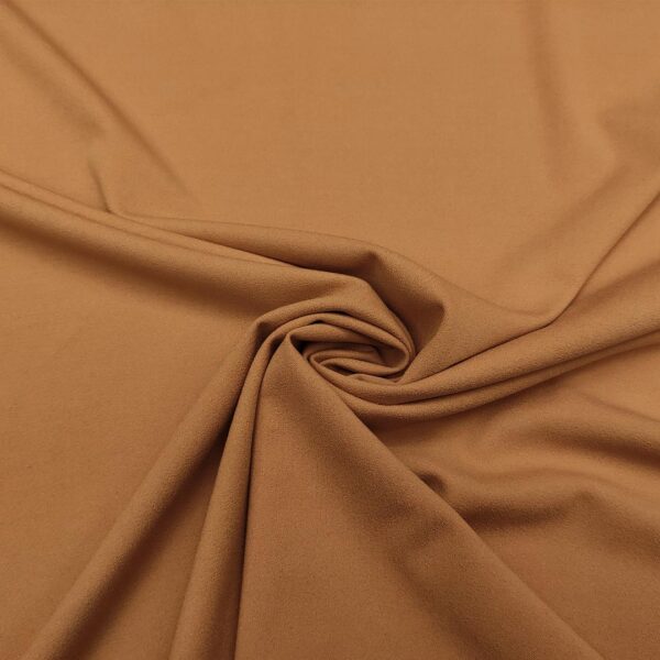 Tessuto Scuba Crepe tinta unita rosa carne