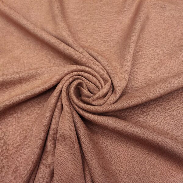 Tessuto Simil Dainetto effetto invecchiato tinta unita cammello