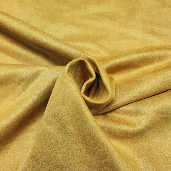 Tessuto Simil Dainetto tinta unita ocra