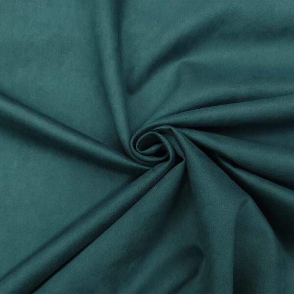 Tessuto Simil Dainetto tinta unita verde ottanio
