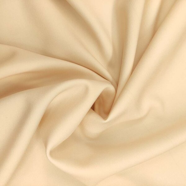 Tessuto triplo Cady mano lana double face tinta unita beige - panna