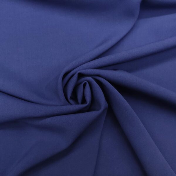 Tessuto triplo Cady mano lana tinta unita inchiostro