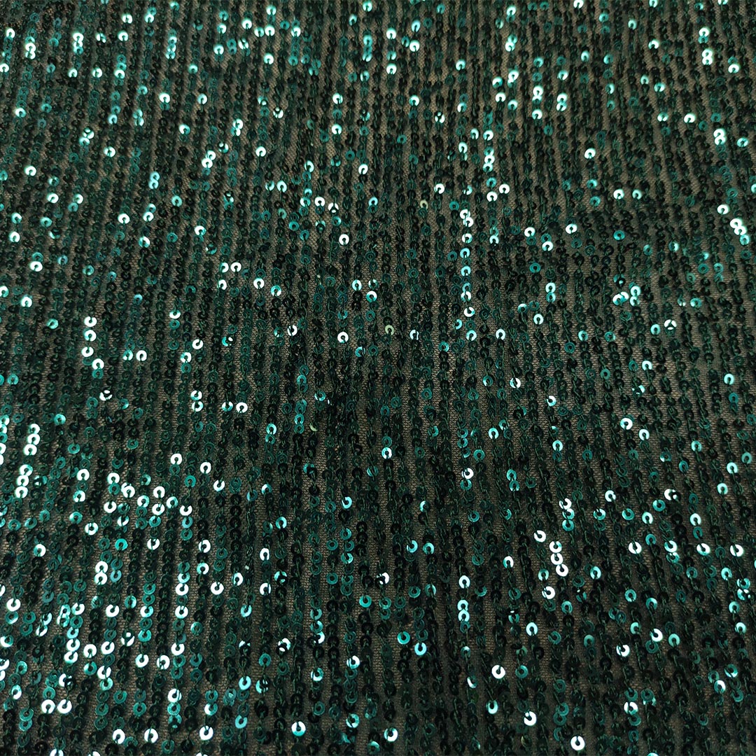 Yurosiay Tessuto in tulle con glitter argentato, 160 cm, Blu, Punte di glitter, Tessuto, Tulle, Tulle glitterato