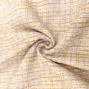 Tessuto Tweed Bouclé in cotone lilla - tabacco