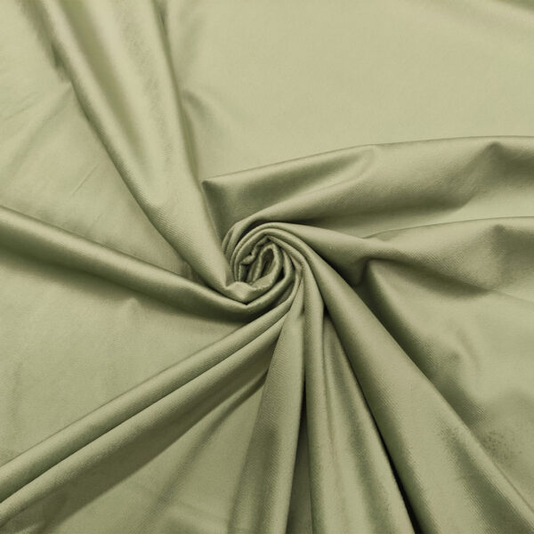 Tessuto Velluto per arredo tinta unita verde salvia
