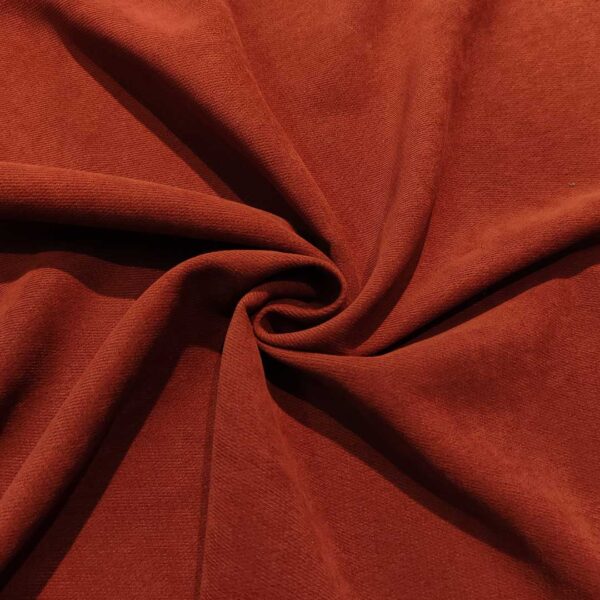 Tessuto Cady Elasticizzato peso autunnale effetto velluto tinta unita coccio