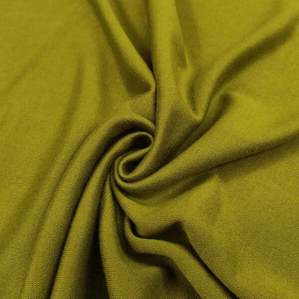Tessuto Maglia Mano Cashmere tinta unita verde acido