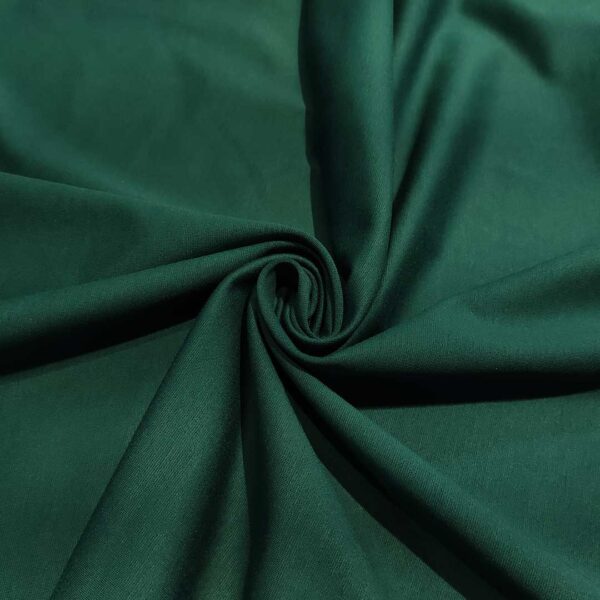 Tessuto Punto Milano tinta unita verde smeraldo