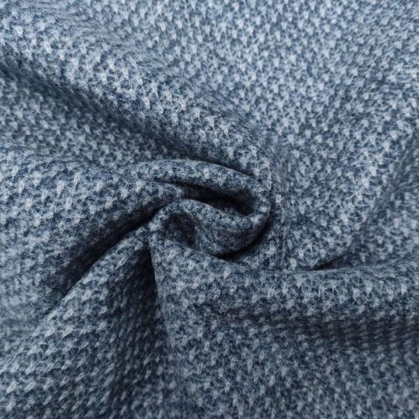 Tessuto per cappotto motivo tweed carta da zucchero