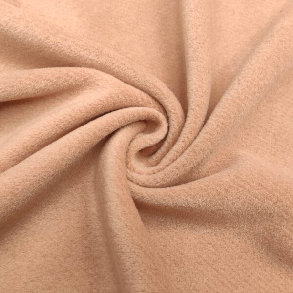 Tessuto per cappotto tinta unita rosa antico