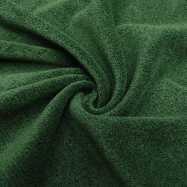 Tessuto per cappotto tinta unita verde bottiglia