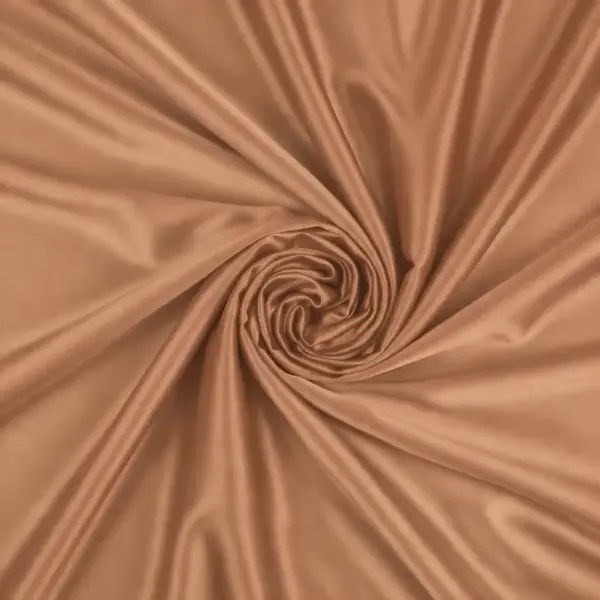 Crepe satin a tinta unita elasticizzato moucha mousse