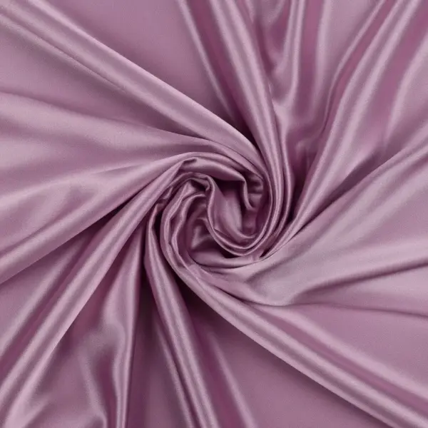 Crepe satin a tinta unita elasticizzato glicine