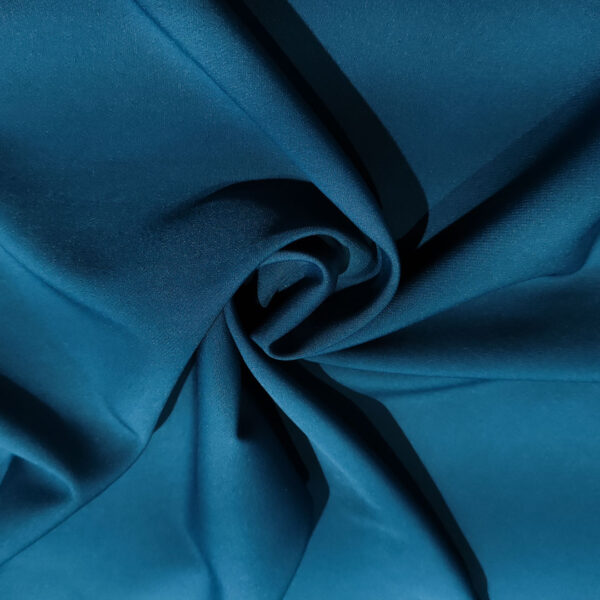 Tessuto Cady Elasticizzato tinta unita ottanio