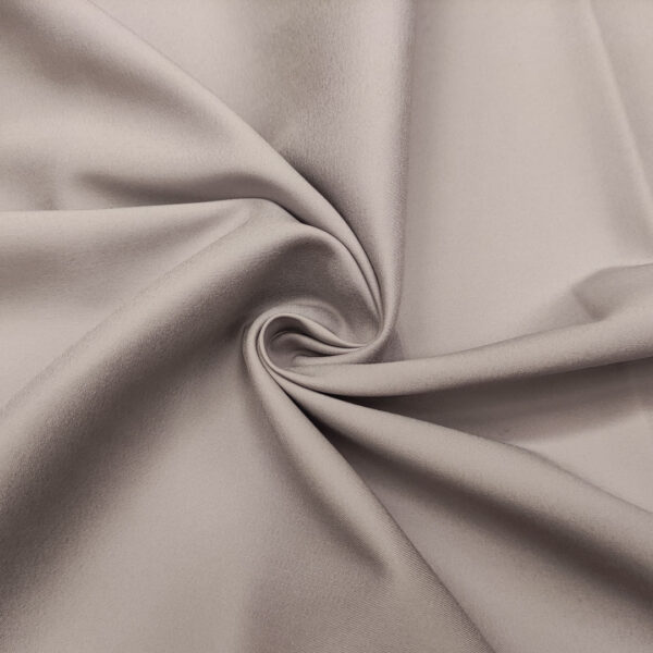 Tessuto Cady Cotton Elasticizzato tinta unita grigio