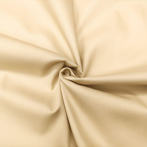 Tessuto Millerighe di Cotone tinta unita beige