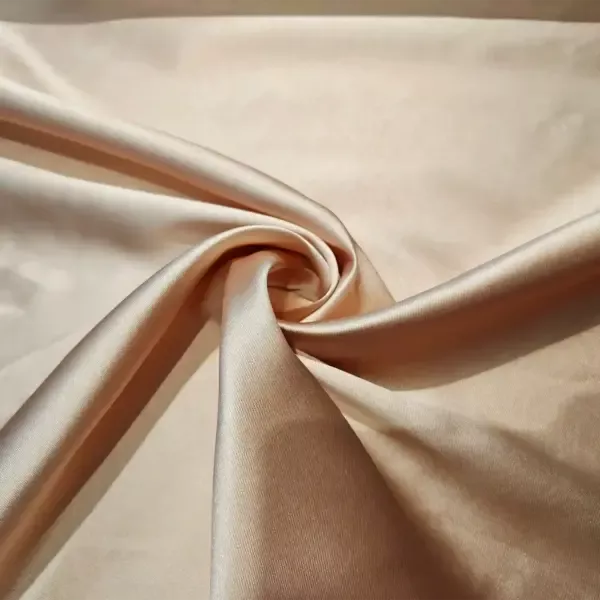tessuto mikado rose gold tinta unita iaiatessuti