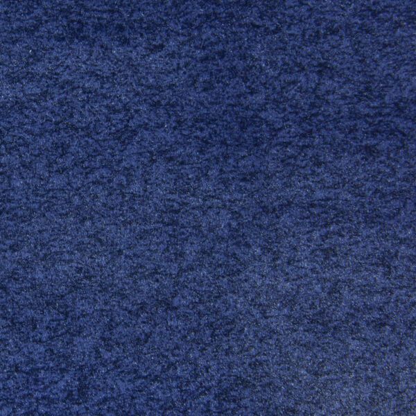 Tessuto per rivestimenti antimacchia effetto velluto tinta unita blu