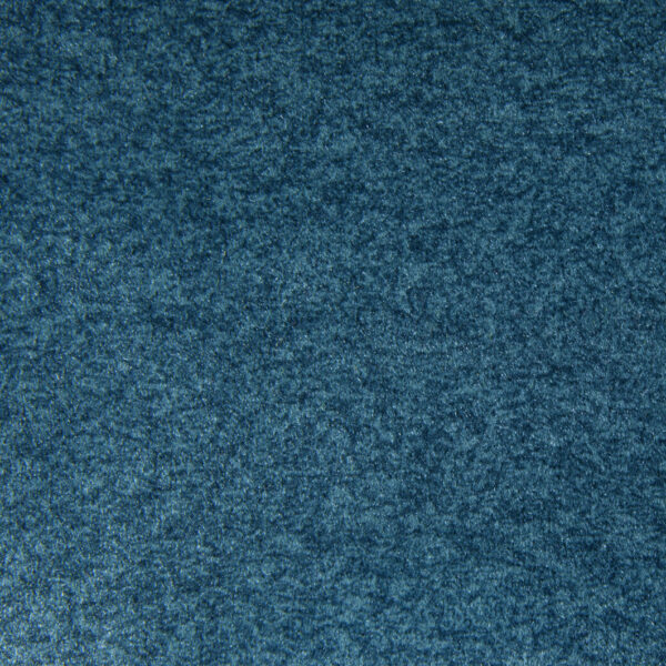 Tessuto per rivestimenti antimacchia effetto velluto tinta unita petrolio