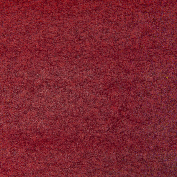 Tessuto per rivestimenti antimacchia effetto velluto tinta unita rosso