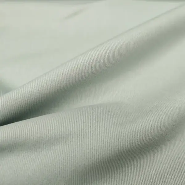 Tessuto Tela Jeans Elastico Tinta Unita Salvia dettaglio Iaiatessuti