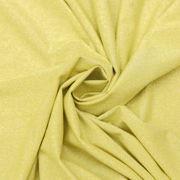 Tessuto Jersey lurex lime - argento