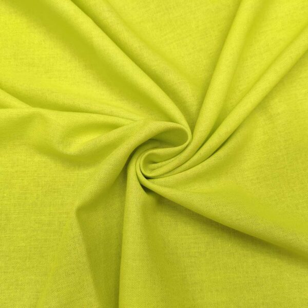 Tessuto Misto Lino Tinta Unita lime