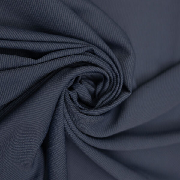 Tessuto Satin Crepe elasticizzato tinta unita avio